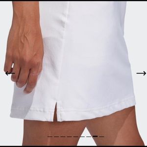 Adidas women climacool white golf skorts